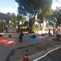 Photo taken at Praça Alexandre Fleming by Fernando I. on 5/31/2018