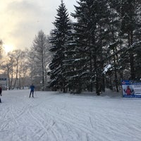 Photo taken at Лыжная База by Anastasiya S. on 1/14/2017