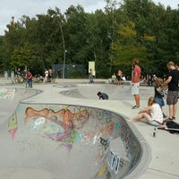 Photo taken at Skatepark am Gleisdreieck by Sebastian H. on 8/20/2016