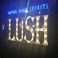 Photo taken at Lush Wine &amp;amp; Spirits by Cami W. on 10/31/2015