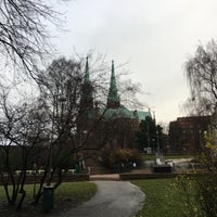 Photo taken at Johanneksenpuisto by Marco M. on 11/26/2017