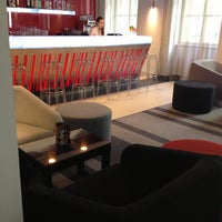 Photo taken at Red and Blue Design Hotel by Justeen L. on 1/19/2013