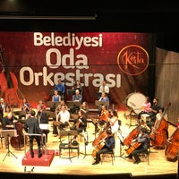 Photo taken at Karşıyaka Opera ve Tiyatro Sahnesi by ebru p. on 4/23/2017