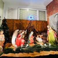 Photo taken at Church of St. Bernadette by Audrey H. on 12/24/2023