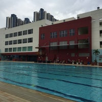 Photo taken at Jalan Besar Swimming Complex by Audrey H. on 2/20/2016