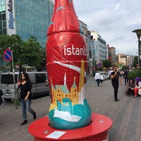 Photo taken at Bakırköy Özgürlük Meydanı by Tugce Y. on 6/7/2015