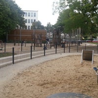Photo taken at Spielplatz Harry-Bresslau-Park by Uwe V. on 9/23/2012