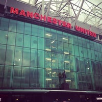 Photo taken at Old Trafford by Dan R. on 4/22/2013