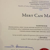 Photo taken at Marmara Üniversitesi by Mert Can M. on 6/13/2016