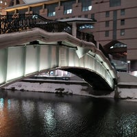 Photo taken at Шлюзовой пешеходный (Второй Шлюзовой) мост by Evg on 2/1/2022