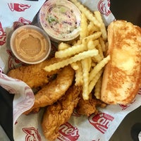 Photo taken at Raising Cane&amp;#39;s Chicken Fingers by Nina G. on 9/19/2017
