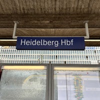 Photo taken at Heidelberg Hauptbahnhof by てとら ぽ. on 7/22/2023