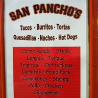 Photo taken at San Pancho&#39;s Tacos by Eric C. on 12/16/2012