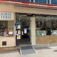 Photo taken at Librairie Papeterie Montmartre by Guillaume S. on 8/3/2019