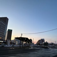 Photo taken at 釧路駅前バスターミナル by Chippy T. on 2/12/2024