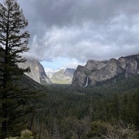 Photo taken at Tunnel View by emeL g. on 4/16/2024