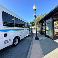 Photo taken at Mountain View VTA Light Rail Station by Blue H. on 8/7/2023