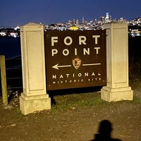 Photo taken at Fort Point Pier by Blue H. on 1/19/2021