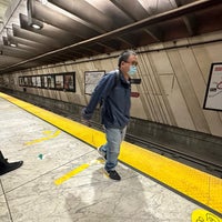 Photo taken at Embarcadero MUNI Metro Station by Blue H. on 10/21/2022