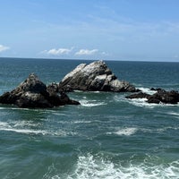 Photo taken at Seal Rocks by Blue H. on 5/7/2023