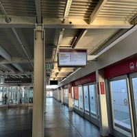 Photo taken at SFO AirTrain Station - International Terminal G by Blue H. on 3/20/2024