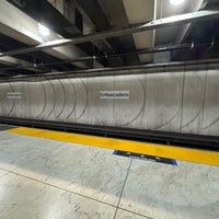 Photo taken at Embarcadero BART Station by Blue H. on 11/17/2023