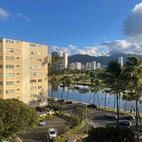 Photo taken at Waikiki Sand Villa Hotel by Blue H. on 4/15/2021