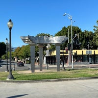 Photo taken at Mountain View VTA Light Rail Station by Blue H. on 8/8/2023