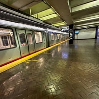 Photo taken at Montgomery MUNI Metro Station by Blue H. on 9/22/2022