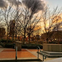 Photo taken at Centennial Olympic Park Dr &amp;amp; Martin Luther King Jr Dr by Blue H. on 2/2/2017