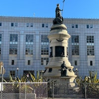 Photo taken at Pioneer Monument  (James Lick Monument) by Blue H. on 9/30/2022