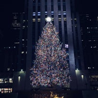 Photo taken at Rockefeller Center Christmas Tree by Dalal .. on 1/17/2024