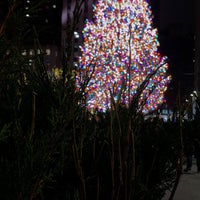 Photo taken at Rockefeller Center Christmas Tree by Dalal .. on 1/17/2024