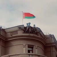 Photo taken at Проспект Независимости by Katherine F. on 7/18/2022
