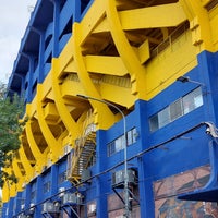 Photo taken at Estadio Alberto J. Armando &amp;quot;La Bombonera&amp;quot; (Club Atlético Boca Juniors) by Dejan D. on 3/31/2024