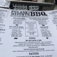 Photo taken at Pulaski Heights BBQ by Molly E. on 4/12/2019