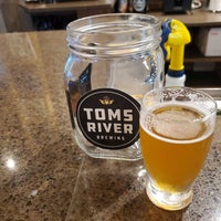 Photo taken at Tom&amp;#39;s River Brewing by Lauren M. on 5/29/2022