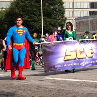 Photo taken at Dragon*Con Parade 2013 by Steve O. on 8/31/2013