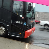 Photo taken at BoltBus Stop by Jane M. on 2/25/2018