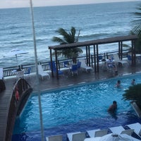 Photo taken at Ocean Palace Beach Resort &amp;amp; Bungalows by marisela b. on 7/14/2018