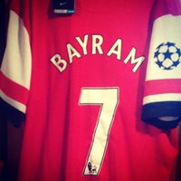 Photo taken at The Arsenal Store by Bayram S. on 8/11/2013