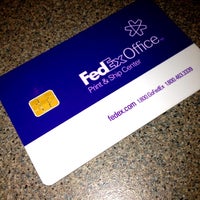 Photo taken at FedEx Office Print &amp; Ship Center by Liz P. on 9/17/2012