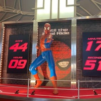 Photo taken at The Amazing Adventures of Spider-Man - The Ride 4K3D by ののか on 12/9/2023