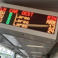 Photo taken at Tysons Metro Station by Hawra on 5/22/2023
