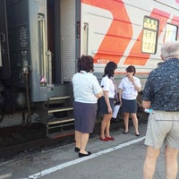 Photo taken at Поезд №047 Балаково — Москва by Kosatka on 5/23/2014
