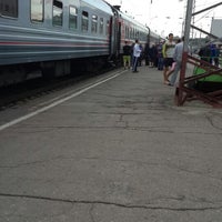 Photo taken at платформа, путь 3/4 by Kosatka on 9/18/2013
