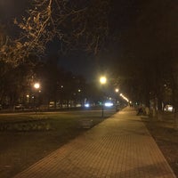 Photo taken at Сквер на винокурова by Irina R. on 4/10/2017
