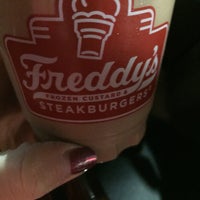 Photo taken at Freddy&amp;#39;s Frozen Custard &amp;amp; Steakburgers by Heidi W. on 2/2/2017