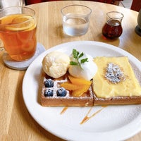 Photo taken at Waffle cafe ORANGE by えふぇ on 7/19/2023