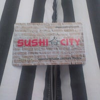 Photo taken at Sushi-City by Sasha .. on 7/27/2013